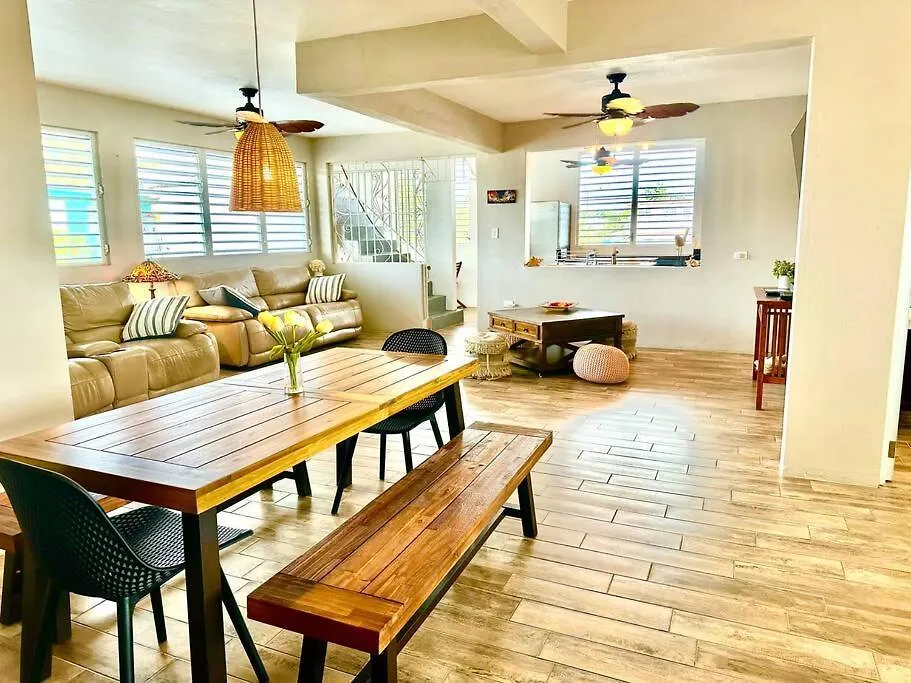 Villa Tres Hermanos Beach House - Unit 3 Upstairs Anasco Puerto Rico